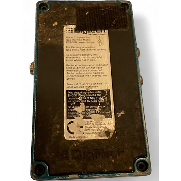 Used DigiTech DigiVerb Effect Pedal