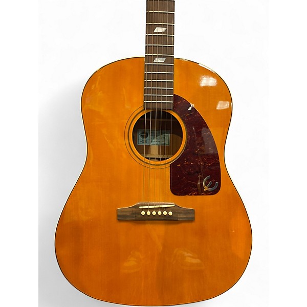 Used Epiphone Masterbuilt Texan FT-79 AN Natural Acoustic Guitar