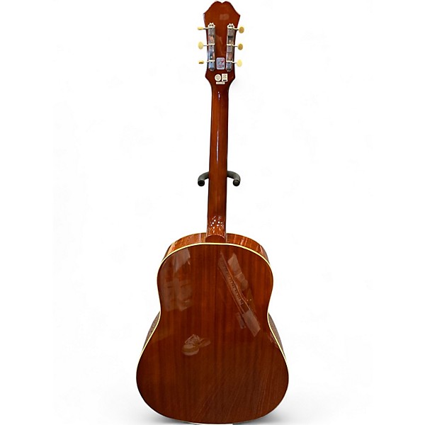 Used Epiphone Masterbuilt Texan FT-79 AN Natural Acoustic Guitar