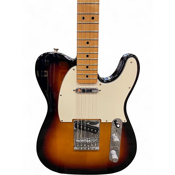 Used Fender Standard Telecaster Brown Sunburst Solid Body Electric Guitar