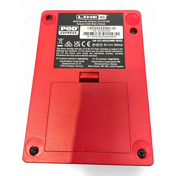 Used Line 6 POD EXPRESS Effect Processor