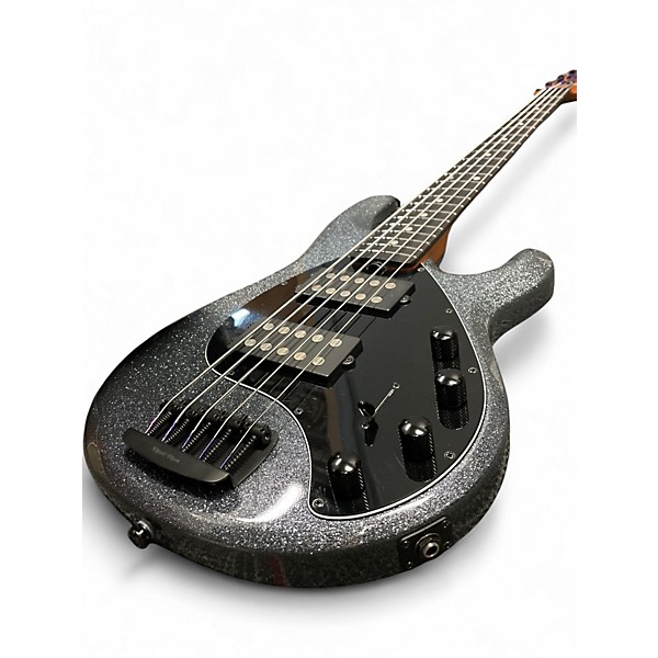 Used Ernie Ball Music Man StingRay 5 Special HH Charcoal Sparkle Electric Bass Guitar