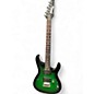 Used Ibanez GS121 Metallic Green Sunburst Solid Body Electric Guitar