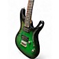 Used Ibanez GS121 Metallic Green Sunburst Solid Body Electric Guitar