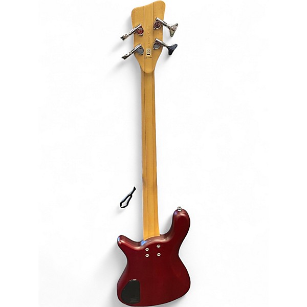 Used Warwick Streamer Rock Bass dark red Electric Bass Guitar