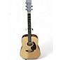 Used Martin D10E-02 Natural Acoustic Electric Guitar thumbnail