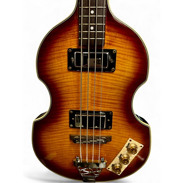 Used Epiphone Viola Tobacco Burst Electric Bass Guitar