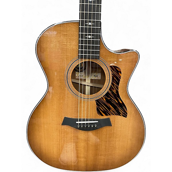 Used Taylor 314CE-LTD Amber Acoustic Electric Guitar