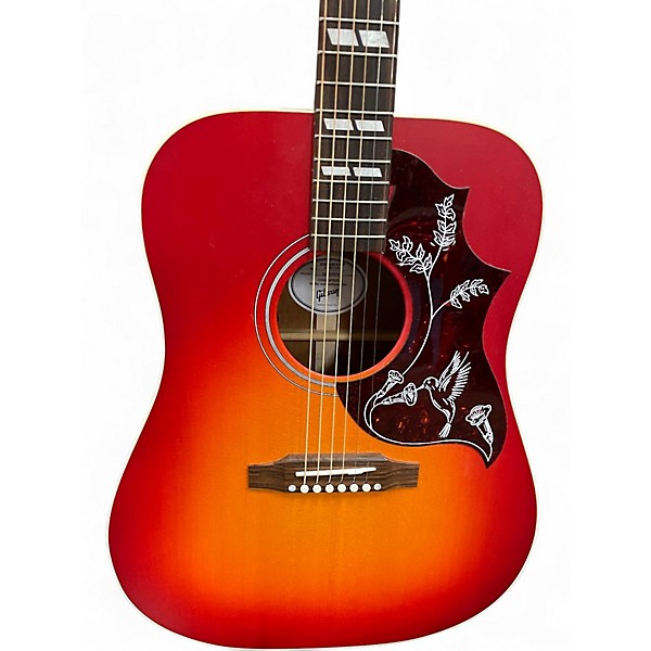 Used 2025 Gibson Hummingbird SPECIAL Worn Cherry Acoustic Electric Guitar