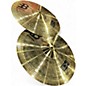 Used MEINL 14in HCS Hi Hat Crash Ride Set Cymbal