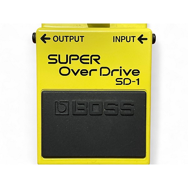 Used BOSS SD1 Super Overdrive Effect Pedal