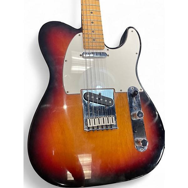 Used Fender American Standard Telecaster 2 Tone Sunburst Solid Body Electric Guitar