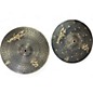 Used Zild 14in S DARK Hi Hat Pair Cymbal thumbnail