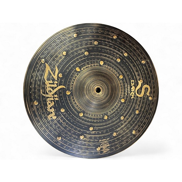 Used Zild 14in S DARK Hi Hat Pair Cymbal