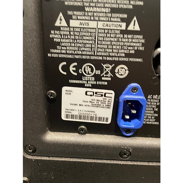 Used QSC KSUB Powered Subwoofer