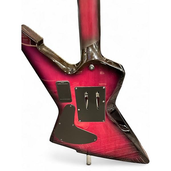 Used Schecter Guitar Research E-1 FR S Special Edition  Trans Purple  Solid Body Electric Guitar