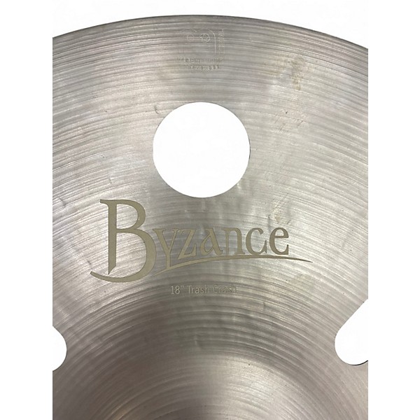 Used MEINL 18in Byzance Vintage Trash Crash Cymbal