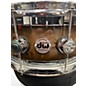 Used DW 6.5X14 Collector's Series Exotic Edge Snare Mapa Burl Candy Burst Drum thumbnail