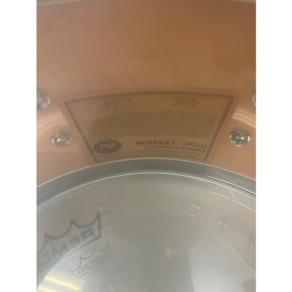 Used DW 6.5X14 Collector's Series Exotic Edge Snare Mapa Burl Candy Burst Drum