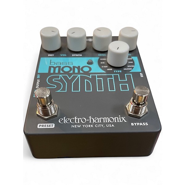 Used Electro-Harmonix Bass Mono Synth Bass Bass Effect Pedal