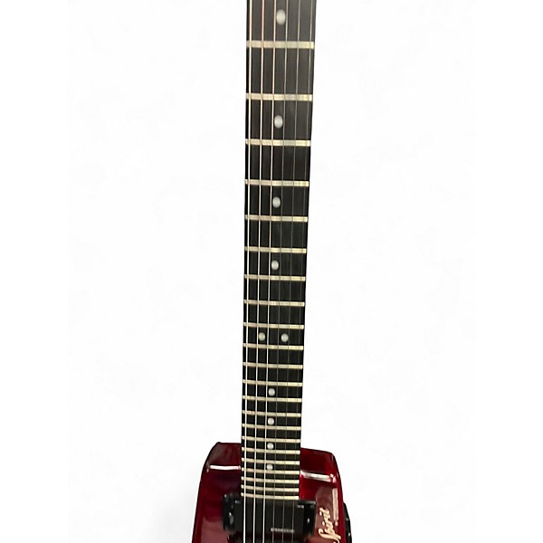 Used Steinberger SPIRIT GT PRO RED QUILT Solid Body Electric Guitar