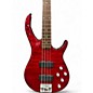 Used Peavey FURY IV Candy Apple Red Electric Bass Guitar