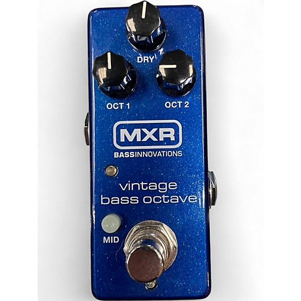 Used MXR Vintage Bass Octave Mini Effect Pedal