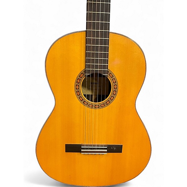 Vintage 1960s Yamaha NO.G-160 Natural Classical Acoustic Guitar