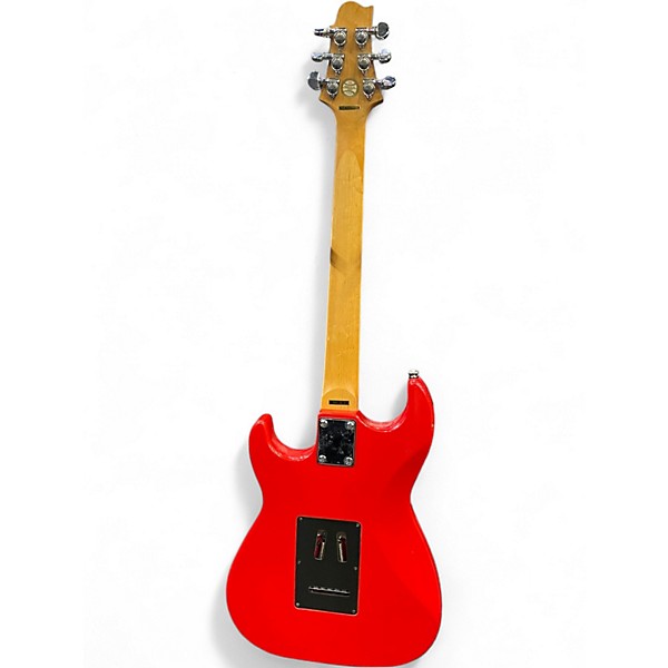 Used Greg Bennett Design by Samick malibu red Solid Body Electric Guitar