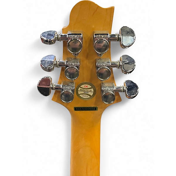 Used Greg Bennett Design by Samick malibu red Solid Body Electric Guitar