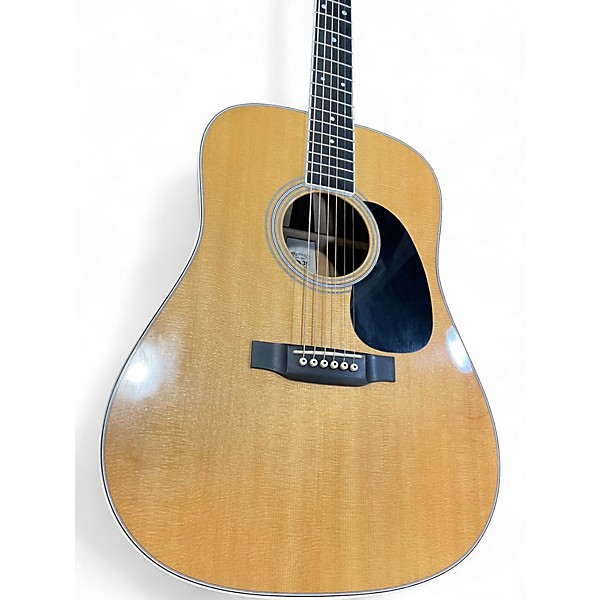 Used 2016 Martin d35 50th anniversary Natural Acoustic Guitar