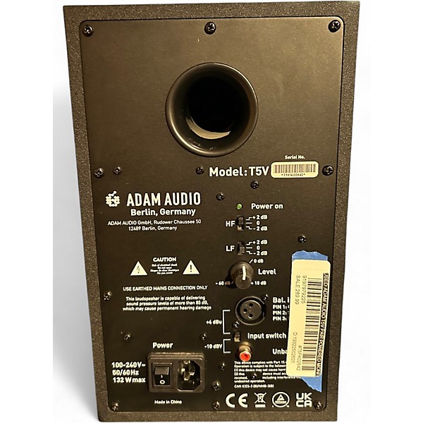 Used ADAM Audio T5V PAIR Powered Monitor