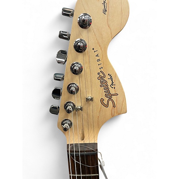 Used Squier HSS Bullet Strat black Solid Body Electric Guitar