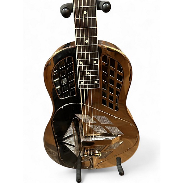 Used National Resophonic Style 1 Chrome Resonator Guitar