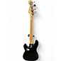 Used 2019 Fender Player Precision Bass Black Electric Bass Guitar