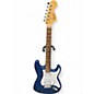 Used Squier STRAT Blue Solid Body Electric Guitar thumbnail