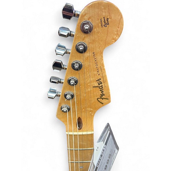 Used Fender Custom Classic Stratocaster Olympic White Solid Body Electric Guitar