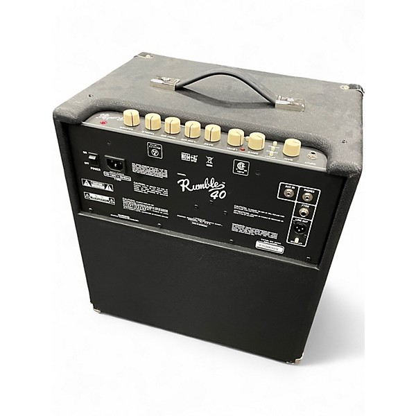 Used Fender rumble 40 Bass Combo Amp