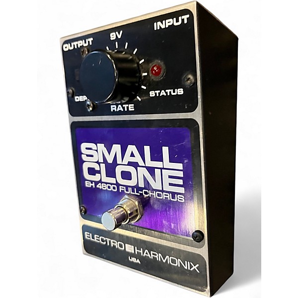 Used Electro-Harmonix Small Clone Analog Chorus Effect Pedal