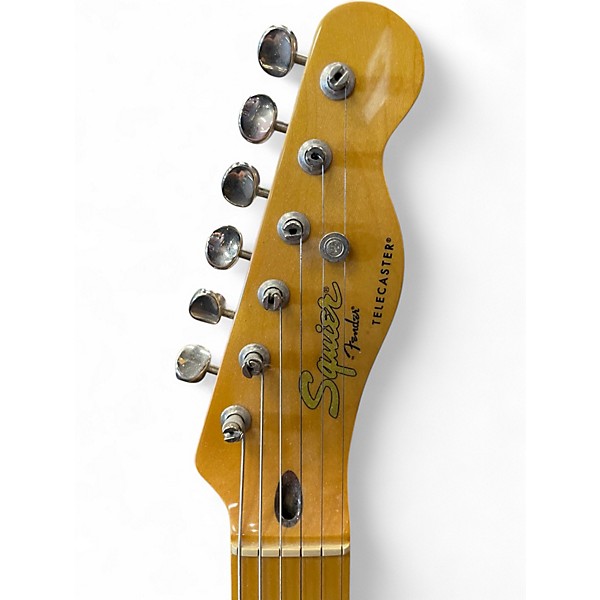 Used 2016 Squier Classic Vibe 1950S Telecaster Butterscotch Blonde Solid Body Electric Guitar