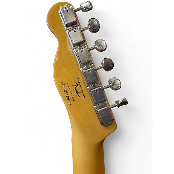 Used 2016 Squier Classic Vibe 1950S Telecaster Butterscotch Blonde Solid Body Electric Guitar