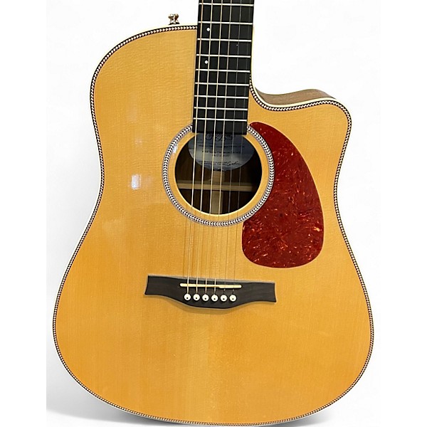 Used Seagull Artist Studio CW Deluxe Element Natural Acoustic Electric Guitar