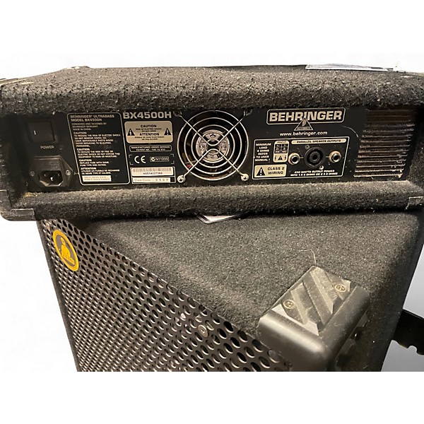 Used Behringer Ultrabass BX4500H Bass Amp Head