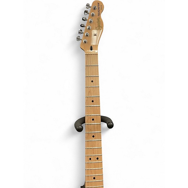 Used Squier AFFINITY TELECASTER THINLINE 2 Tone Sunburst Solid Body Electric Guitar