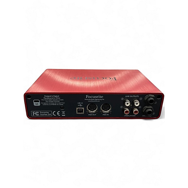 Used Focusrite Scarlett 2i4 Gen 2 Audio Interface