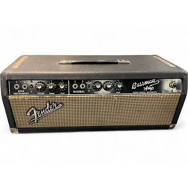 Vintage 1965 Fender bassman Tube Bass Amp Head