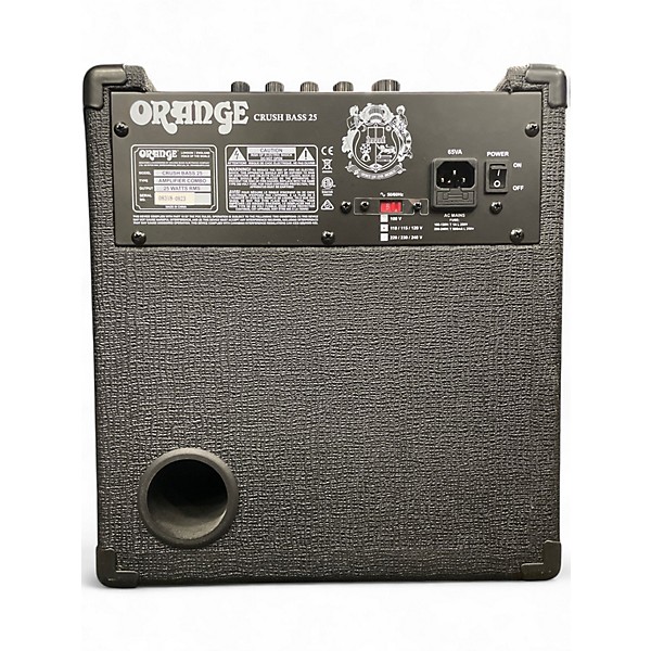Used Orange Amplifiers Crush Bass 25 Bass Combo Amp