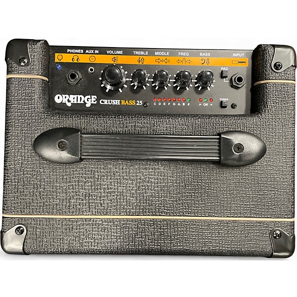 Used Orange Amplifiers Crush Bass 25 Bass Combo Amp