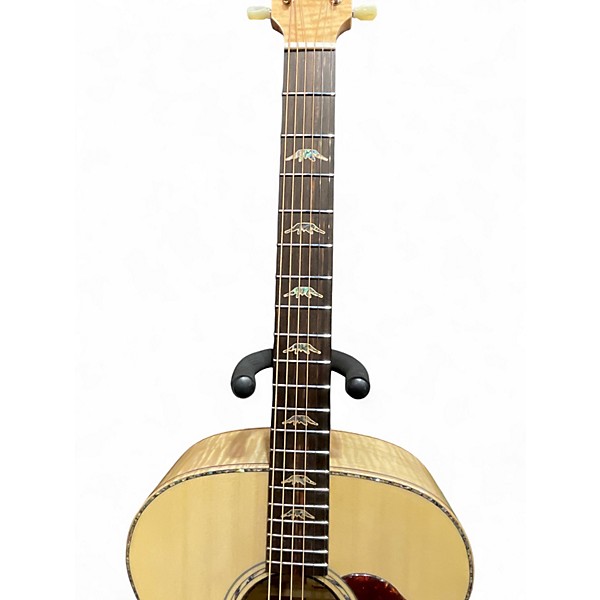 Used Bromo BAN7E Natural Acoustic Electric Guitar