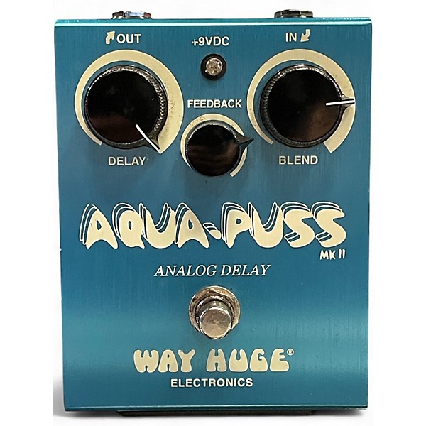 Used Way Huge Electronics WHE701 Aqua Puss Analog Delay Effect Pedal